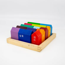 Load image into Gallery viewer, Rainbow Houses