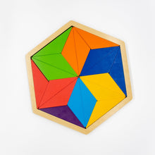 Load image into Gallery viewer, Geometric Wooden Puzzle Sets