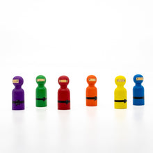 Load image into Gallery viewer, Painted Peg Doll Sets