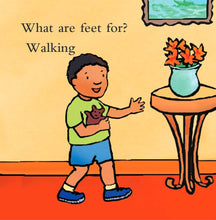 Load image into Gallery viewer, Feet Are Not for Kicking Board Book (Best Behavior Series)