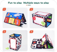 Load image into Gallery viewer, Sensory Tummy Time Activity (with mirror)