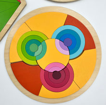Load image into Gallery viewer, Geometric Wooden Puzzle Sets