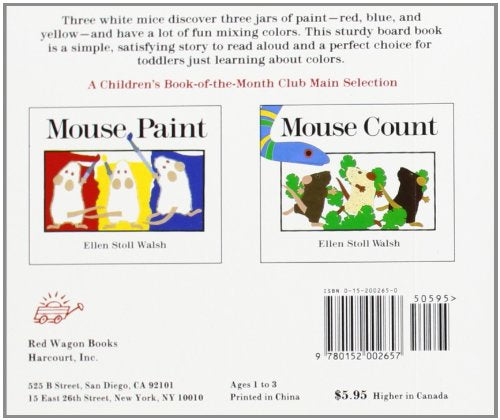 Mouse Paint Board Book