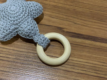 Load image into Gallery viewer, Crocheted Star Rattle/Teether