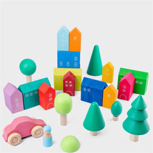 Load image into Gallery viewer, Rainbow Houses