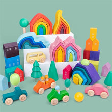 Load image into Gallery viewer, Rainbow Houses