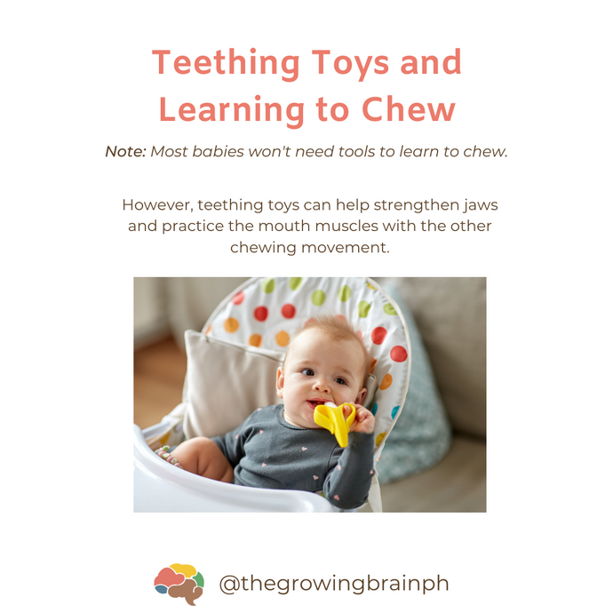 Teethers, Teething and Learning to chew