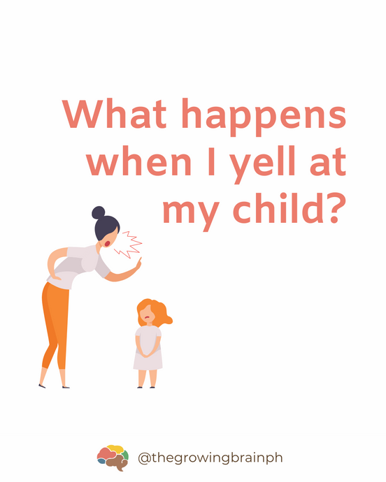 What happens when I yell at my child?