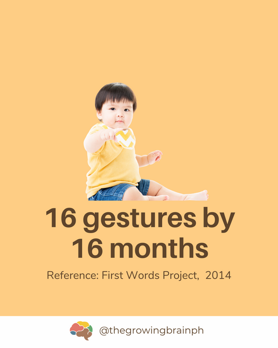 16 Gestures by 16 months