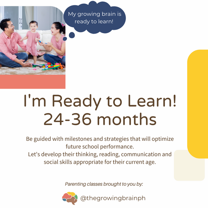 I'm Ready to Learn! (24-36 months)