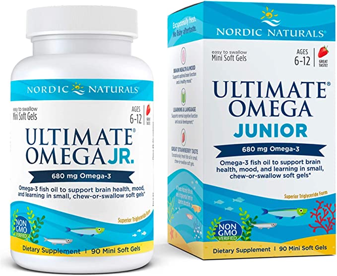 Nordic Naturals Ultimate Omega Junior 680 mg Omega-3 (Ages 6-12)