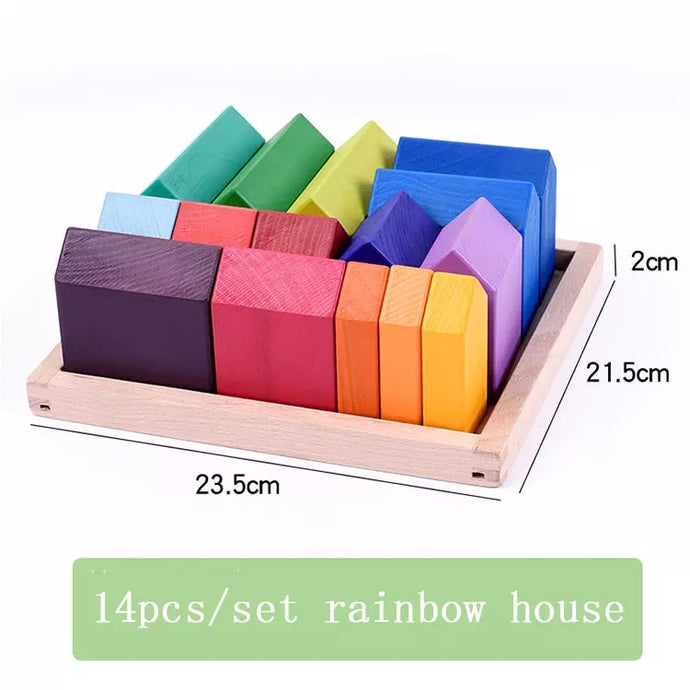 Rainbow Houses